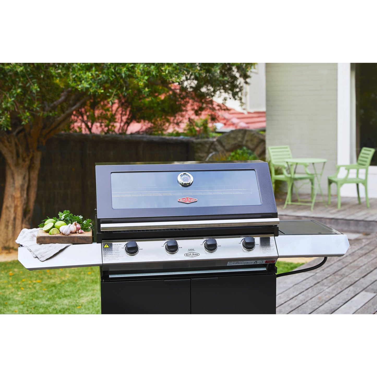 BeefEater 1200S 3 Burner Built In BBQ (BBG1230SBE 5060569418093)
