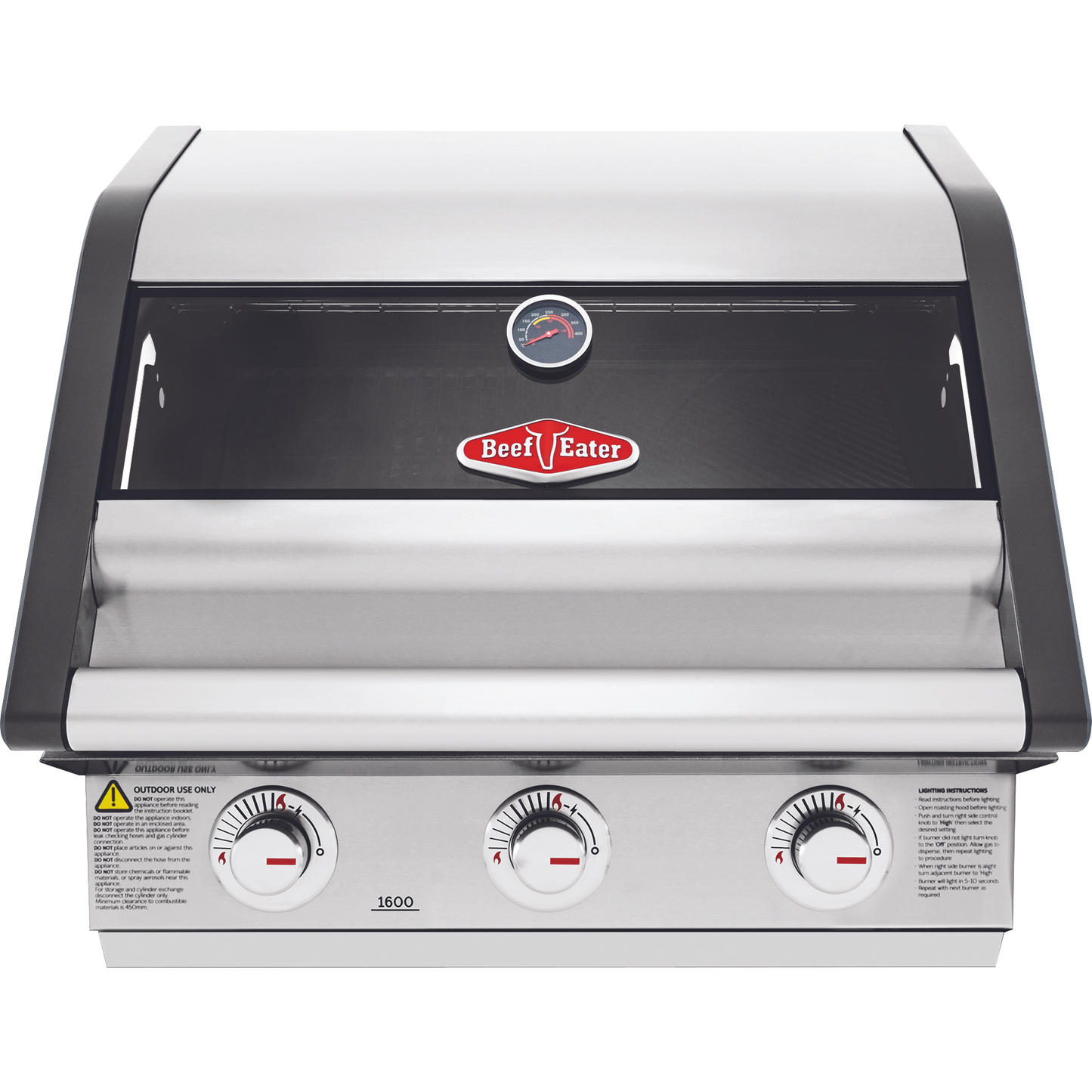 BeefEater 1600S Series - 3 Burner Built In BBQ (BBG1630SAE 5060912590582)