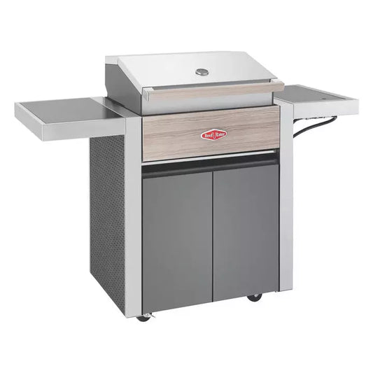 BeefEater 1500 3 Burner BBQ & Side Burner Trolley (BDM1530GA 5060569417409)