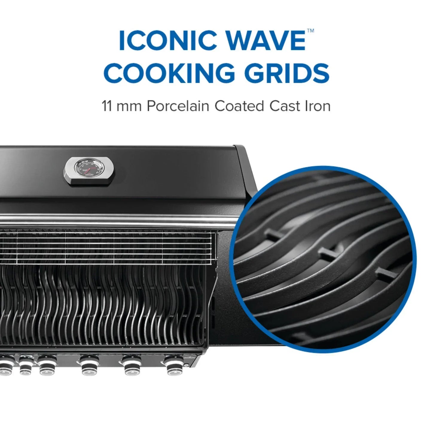 Napoleon Rogue PRO 625 SIB Black Freestanding Gas Grill w/ Infrared Side Burner